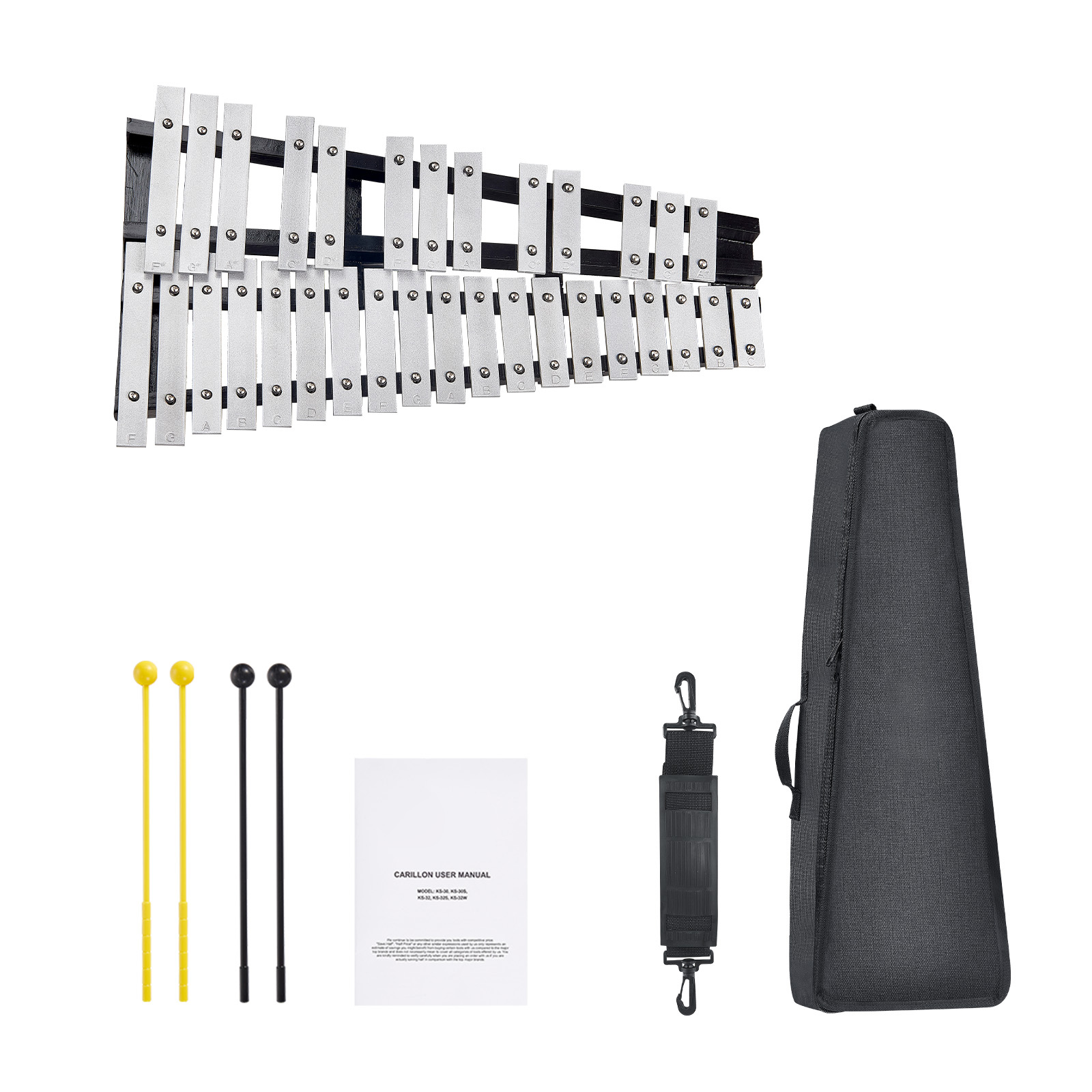 Musical Instrument Harmonium - SucceBuy 32 Note Glockenspiel Xylofoon Bell