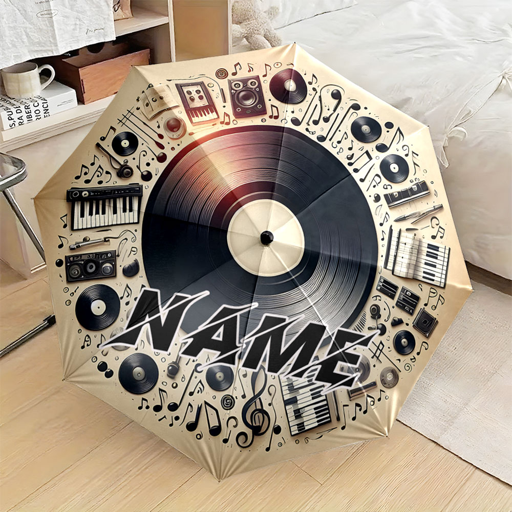 Paraplu met gepersonaliseerde  - Musical Instrument And Names recensie en prijs