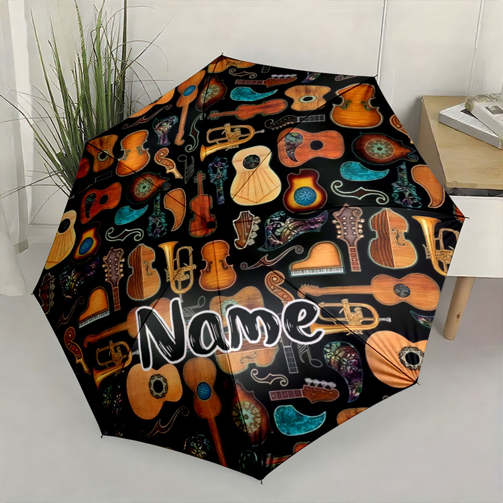 Paraplu met een gepersonalisee - Musical Instrument And Names recensie en prijs