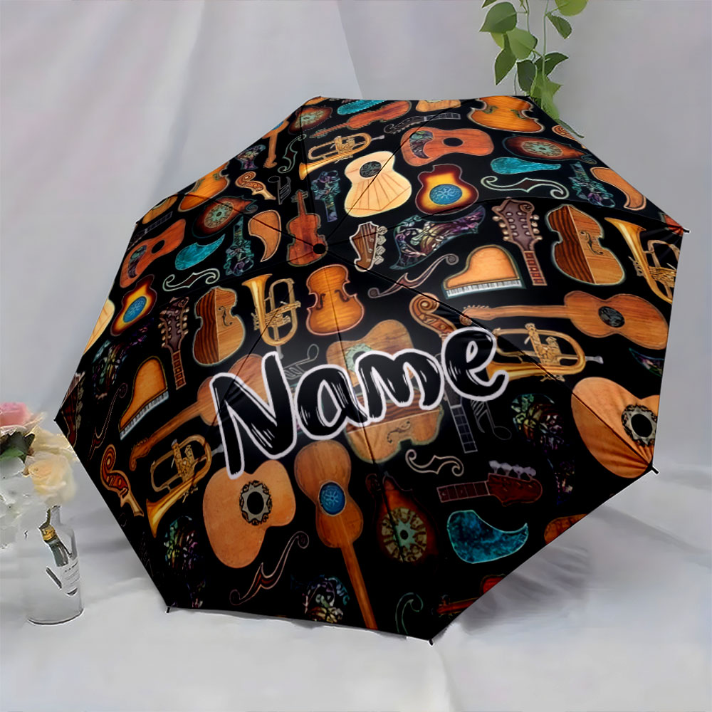 Paraplu met een gepersonalisee - Musical Instrument And Names recensie en prijs
