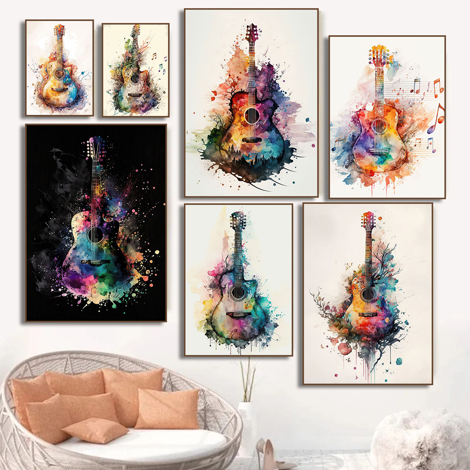 (Musiekinstrument Gitaar Aquar - Picture Of Musical Instrument recensie en prijs