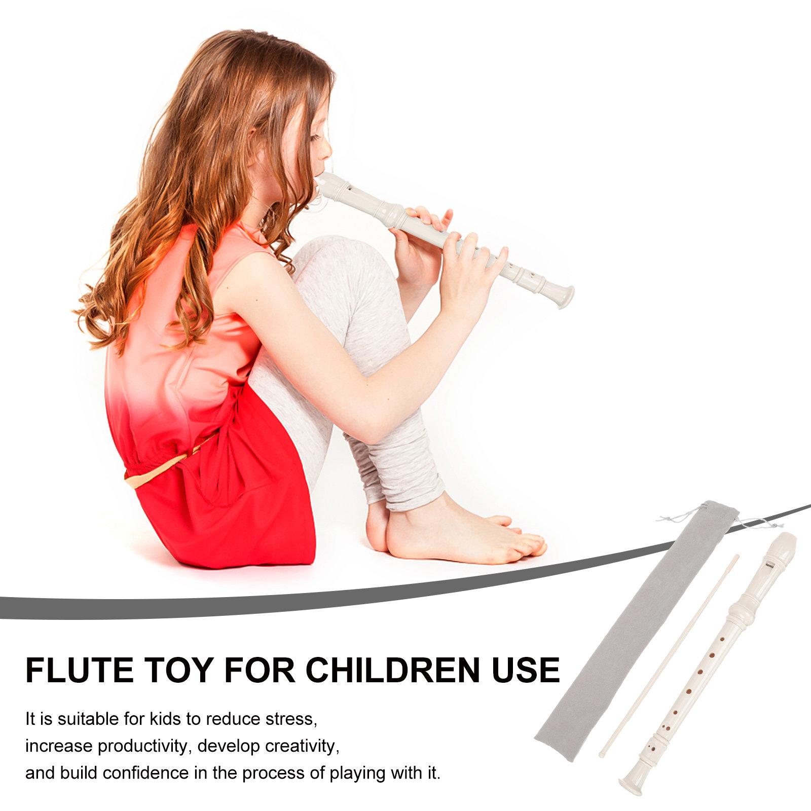 8-gats sopraanblokfluit voor k - Soprano Recorder Plastic recensie en prijs